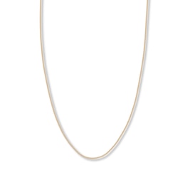 Hollow Snake Chain 14K Yellow Gold 16&quot;