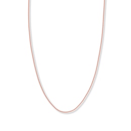 Snake Chain Hollow 14K Rose Gold 16&quot;