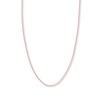 Thumbnail Image 1 of Hollow Snake Chain 14K Rose Gold 24&quot;