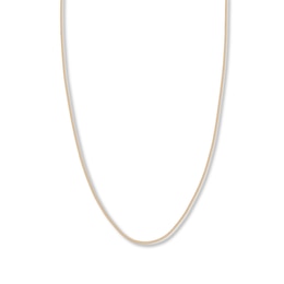 Snake Chain Hollow 14K Yellow Gold 24&quot;