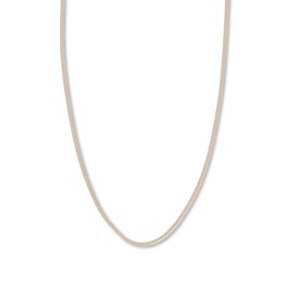 Snake Chain Hollow 14K Yellow Gold 18&quot;