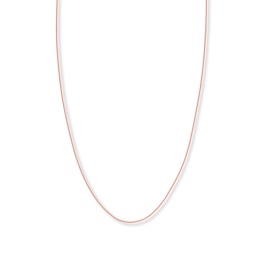 Snake Chain Hollow 14K Rose Gold 20&quot;