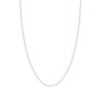 Thumbnail Image 1 of 18&quot; Textured Solid Rope Chain 14K Rose Gold Appx. 1.05mm