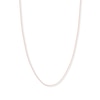 Thumbnail Image 1 of 24&quot; Textured Solid Rope Chain 14K Rose Gold Appx. 1.05mm