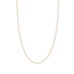 18&quot; Solid Singapore Chain 14K Yellow Gold Appx. 1.4mm