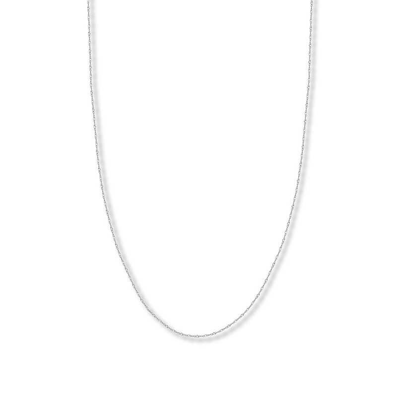 16" Solid Singapore Chain 14K White Gold Appx. 1.7mm