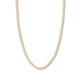 30&quot; Curb Chain Solid 14K Yellow Gold Appx. 4.95mm