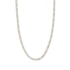 Thumbnail Image 0 of 20" Solid Figaro Chain Necklace 14K Two-Tone Gold Appx. 3.2mm