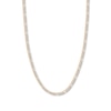 Thumbnail Image 1 of 24&quot; Solid Figaro Chain Necklace 14K Two-Tone Gold Appx. 3.9mm