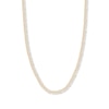 Thumbnail Image 1 of 18&quot; Solid Figaro Chain Necklace 14K Two-Tone Gold Appx. 4.75mm