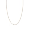 Thumbnail Image 1 of 16&quot; Solid Mariner Chain 14K Yellow Gold 1.1mm