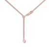 Thumbnail Image 2 of Adjustable 22&quot; Hollow Snake Chain 14K Rose Gold Appx. 1.4mm