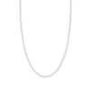 Thumbnail Image 1 of Adjustable 22&quot; Solid Box Chain 14K White Gold Appx. .96mm