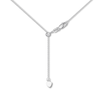 Thumbnail Image 1 of Adjustable 22" Solid Cable Chain 14K White Gold Appx. .9mm