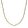 Thumbnail Image 1 of Hollow Mariner Link Necklace 14K Yellow Gold 24&quot;