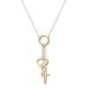 Thumbnail Image 1 of Cross, Heart, and Infinity Necklace 10K Yellow Gold