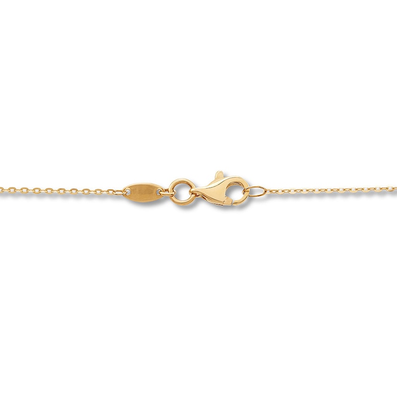 Main Image 2 of Cross, Heart, and Infinity Necklace 10K Yellow Gold