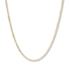 Thumbnail Image 1 of 20 Solid Curb Chain Necklace 14K Yellow Gold Appx. 2.7mm