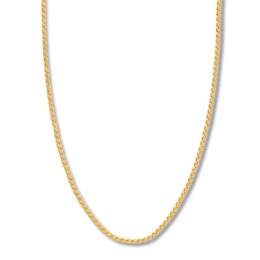 20&quot; Rope Chain Necklace Semi-Solid 14K Yellow Gold Appx. 3mm