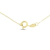 Thumbnail Image 2 of Italian Teardrop Glitter Necklace 14K Yellow Gold 18&quot;