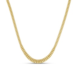 Infinity Necklace 14K Yellow Gold 18&quot;