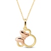 Thumbnail Image 0 of Children's Minnie Mouse Necklace 14K Two-Tone Gold 13"