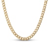 Thumbnail Image 1 of Hollow Curb Chain Necklace 14K Yellow Gold 22&quot;