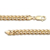 Thumbnail Image 2 of Hollow Curb Chain Necklace 14K Yellow Gold 22&quot;