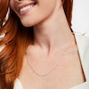 Thumbnail Image 4 of Solid Wheat Chain Necklace 14K White Gold 22&quot; Chain