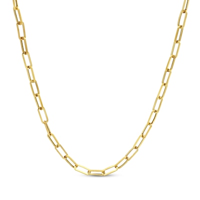 Yellow gold necklace