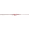 Thumbnail Image 3 of Solid Rolo Cable Chain Necklace 14K Rose Gold 18&quot;