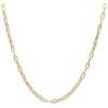 Thumbnail Image 1 of Hollow Paperclip Necklace 10K Yellow Gold 18&quot;