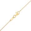 Thumbnail Image 3 of Crescent Moon Necklace 14K Yellow Gold 17&quot;