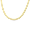 Thumbnail Image 1 of Solid Herringbone Necklace 10K Yellow Gold 20&quot;