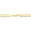 Thumbnail Image 3 of Solid Herringbone Necklace 10K Yellow Gold 20&quot;