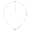 Thumbnail Image 1 of Diamond-cut Smile Necklace 10K Yellow Gold 18&quot;