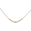 Thumbnail Image 2 of Diamond-cut Smile Necklace 10K Yellow Gold 18&quot;