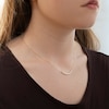 Thumbnail Image 4 of Diamond-cut Smile Necklace 10K Yellow Gold 18&quot;