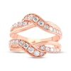 Thumbnail Image 3 of Diamond Crossover Enhancer Ring 3/4 ct tw 14K Rose Gold