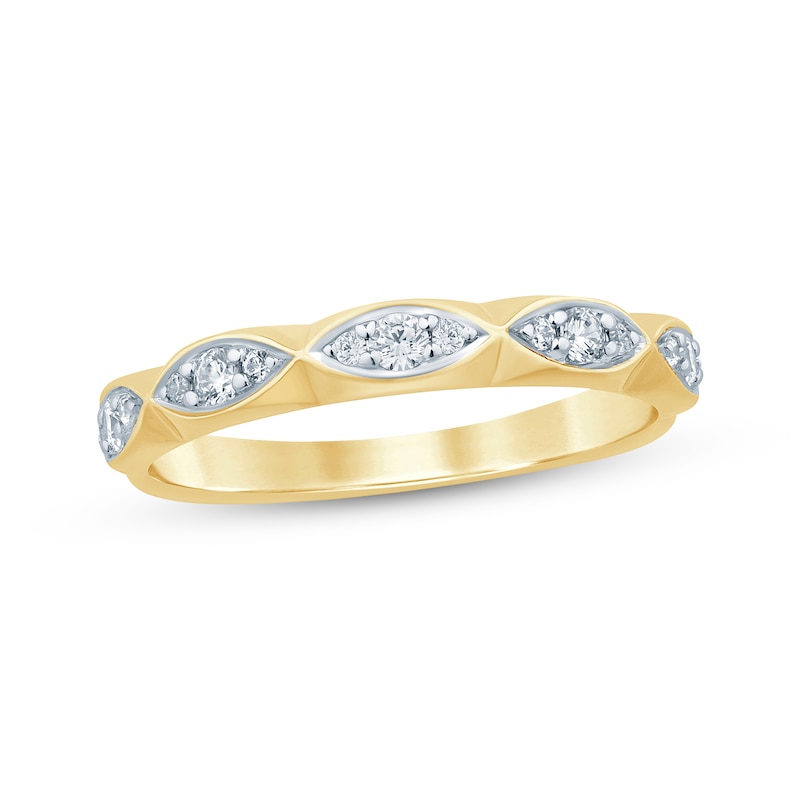 Main Image 1 of Diamond Anniversary Band 1/5 ct tw 10K Yellow Gold