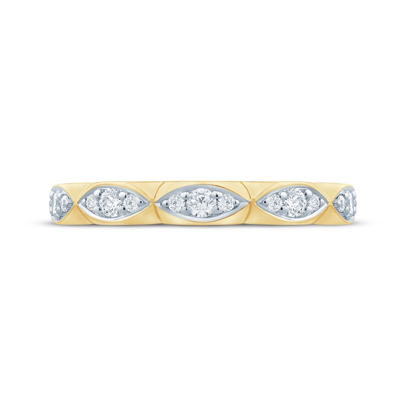 Main Image 3 of Diamond Anniversary Band 1/5 ct tw 10K Yellow Gold