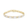 Thumbnail Image 0 of Diamond Ellipse Link Bracelet 2 ct tw 10K Yellow Gold 7.25"