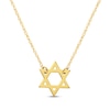 Thumbnail Image 0 of Star of David Necklace 14K Yellow Gold 18"