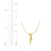 Thumbnail Image 3 of Jesus Necklace 14K Yellow Gold 17&quot;