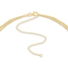 Thumbnail Image 3 of Layered Solid Valentino Chain Necklace 14K Yellow Gold 18&quot;