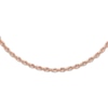 Thumbnail Image 0 of Hollow Rope Necklace 14K Rose Gold 16"