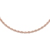 Thumbnail Image 0 of Hollow Rope Necklace 14K Rose Gold 18"