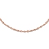 Thumbnail Image 1 of Semi-Solid Rope Necklace 14K Rose Gold 22&quot;