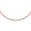 Thumbnail Image 1 of Semi-Solid Rope Necklace 14K Rose Gold 24&quot;