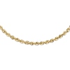 Thumbnail Image 1 of Semi-Solid Rope Necklace 14K Yellow Gold 24&quot;